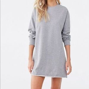 Forever21 French Terry Sweatshirt Dress